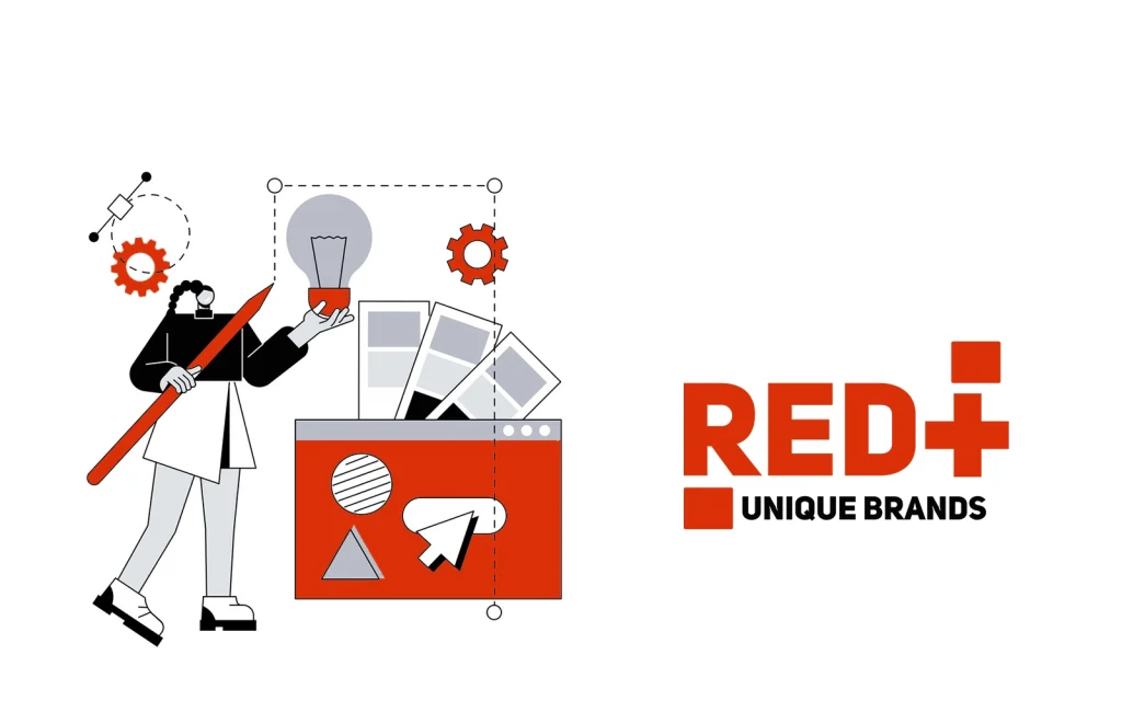 Δημιουργία Brand & κατασκευή λογοτύπου Redplus digital marketing agency redplus.gr
