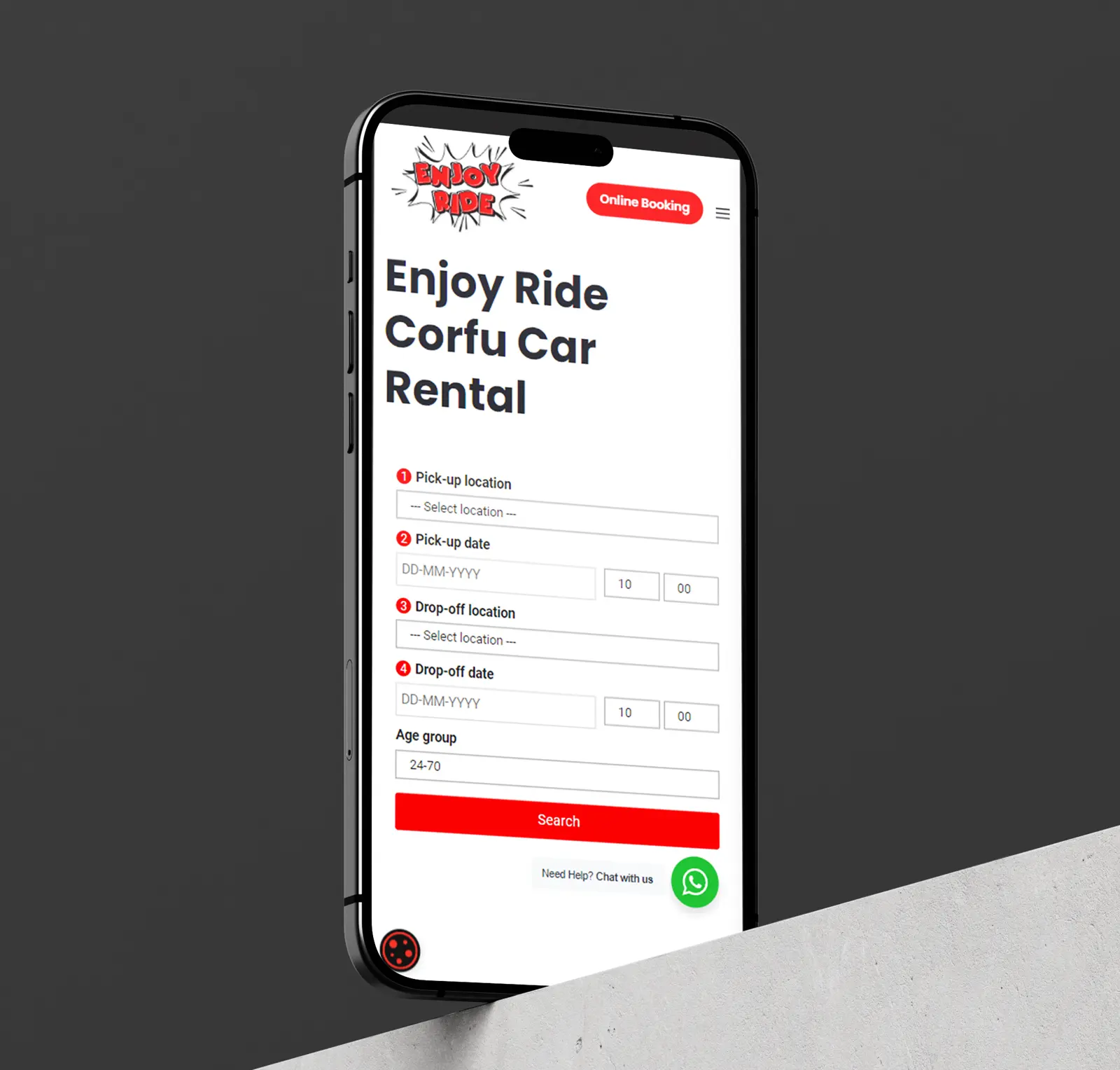 Enjoy Ride Corfu Car Rental Redplus