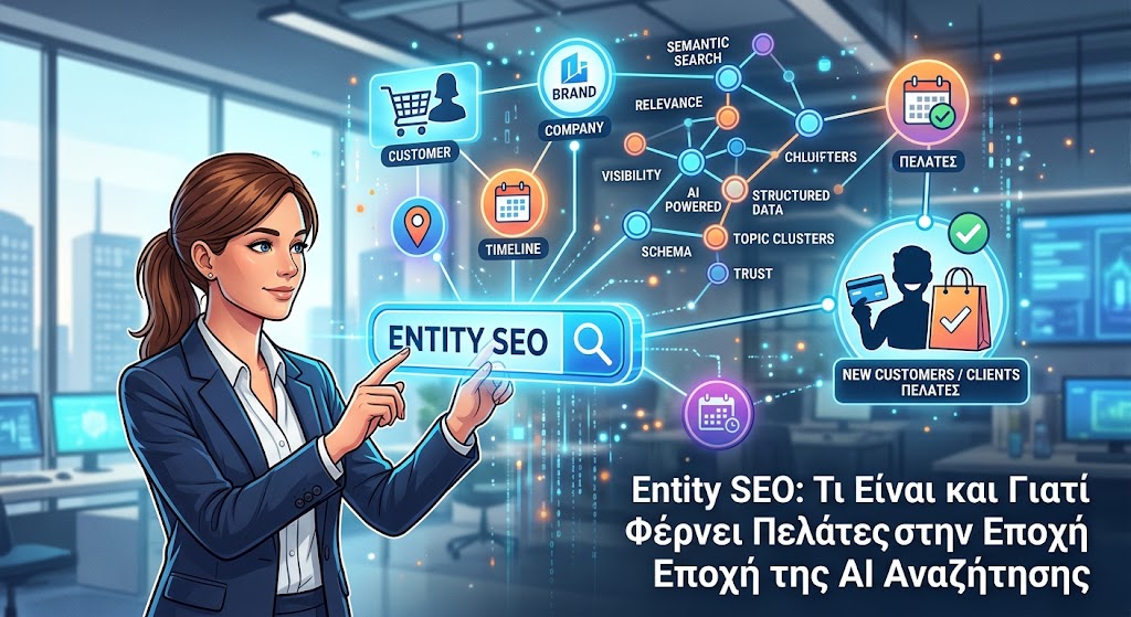 Entity SEO: τι είναι και γιατί φέρνει πελάτες στην εποχή της AI αναζήτησης
