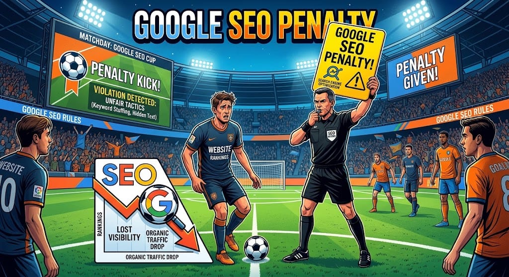 Ποινές της Google: χειροκίνητες ενέργειες, αλγοριθμικές πτώσεις και πώς ανακάμπτετε