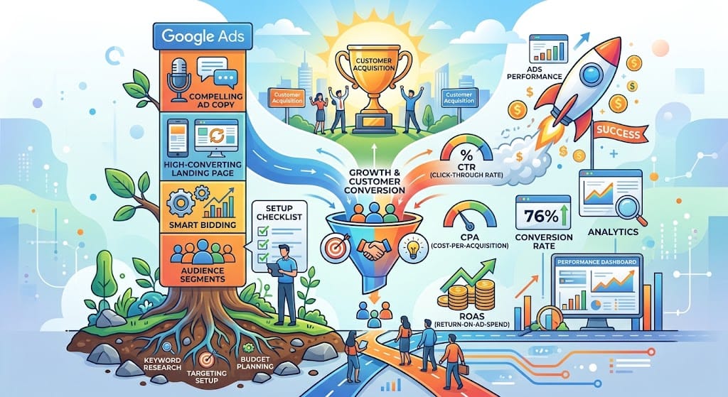 Καμπάνια Google Ads που φέρνει πελάτες: τι πρέπει να έχει και πώς ελέγχετε αν στήθηκε σωστά