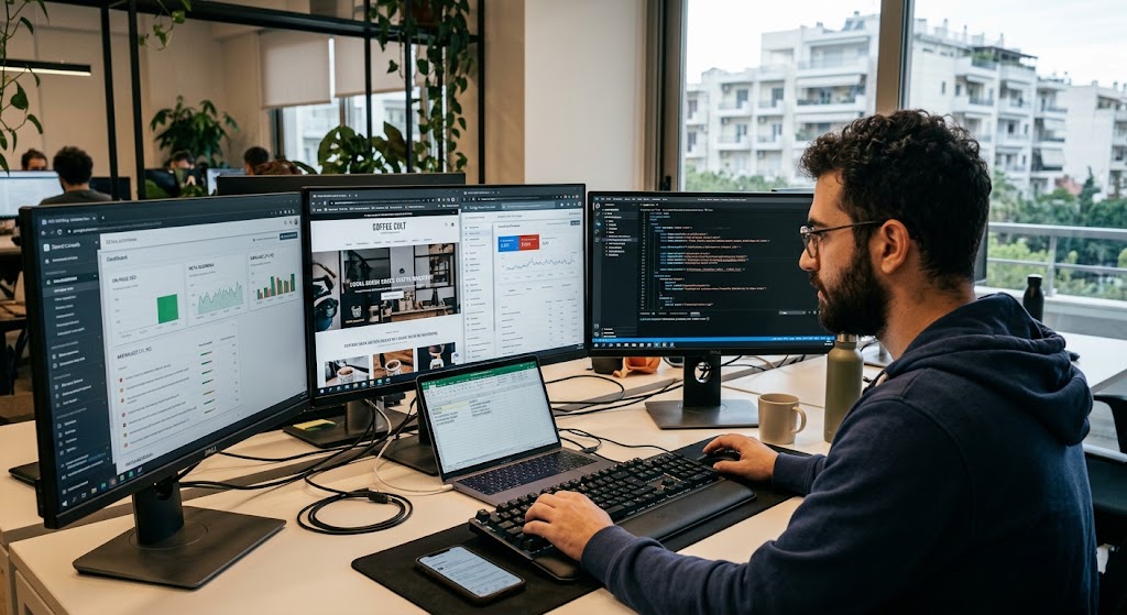 SEO και AI τάσεις 2026: τι αλλάζει στο πώς σας βρίσκουν οι πελάτες